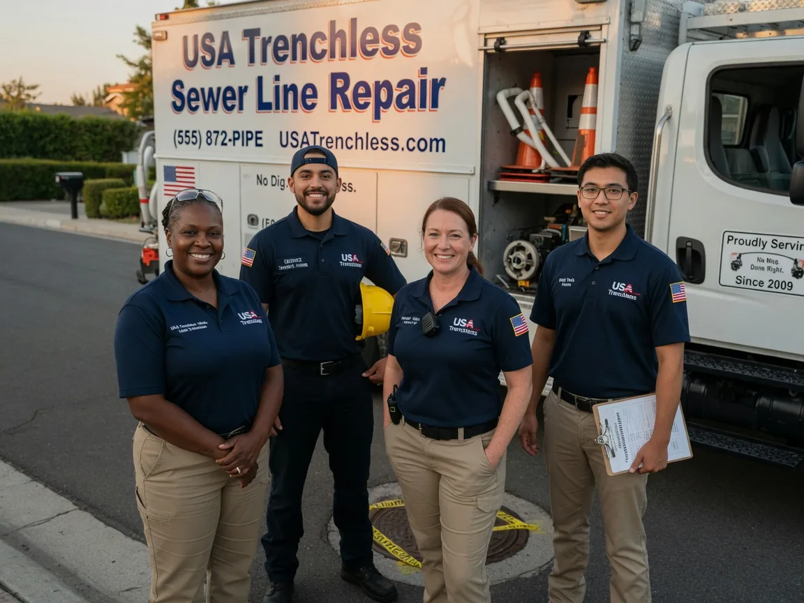 Sewer Line Repair company in Lower Salem, OH